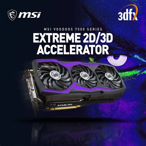 voodoo ssd|MSI teases Voodoo5 7000 GPU with 48GB of GDDR7, spanks RTX 309.